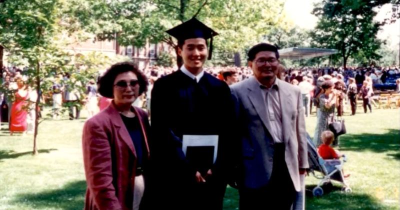 Graduation day picture of Anthony Youn